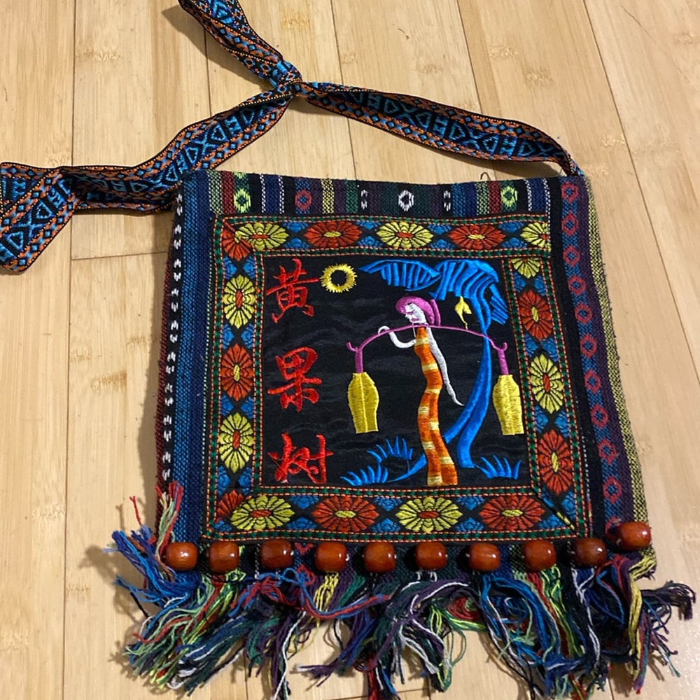 Oriental style bag NWOT